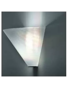 Leucos SOLARIS/P/B Solaris wall lamp p32 e27 white glass chrome structure 2